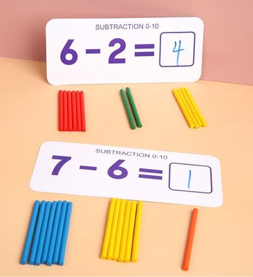 ปลอดสารพิษ 15 ซม. Montessori Counting Board กระดานคูณไม้