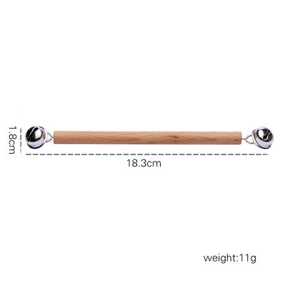 Graphic Rattles 7Pc Wooden Teether For Baby Wooden Teething Ring