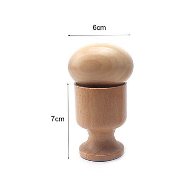 Handbell ยางกัดไม้ 6 นิ้ว Safe Tambor Beech Wood Teether