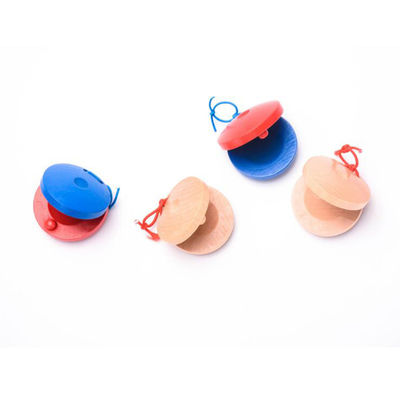 Castanets วงดนตรีไม้ชุดเด็กเครื่องมือช่วยสอน