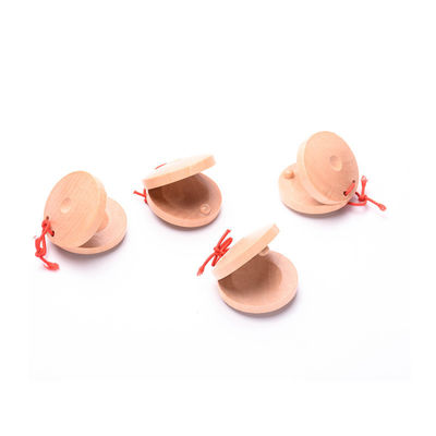 Castanets วงดนตรีไม้ชุดเด็กเครื่องมือช่วยสอน