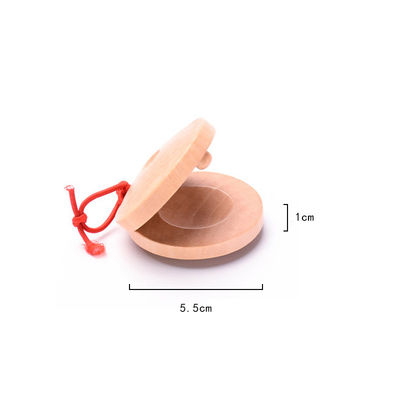 Castanets วงดนตรีไม้ชุดเด็กเครื่องมือช่วยสอน