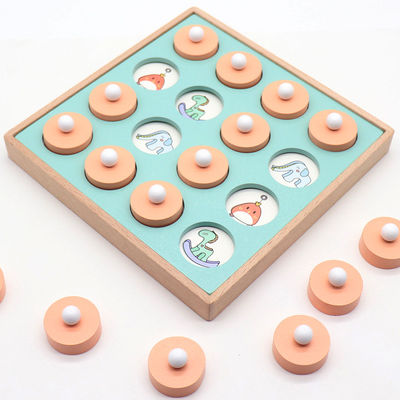 Montessori 3D เกมจับคู่หน่วยความจำสำหรับผู้ใหญ่เกมหมากรุก