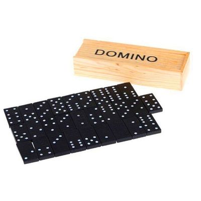 เกมท่องเที่ยว 28 ชิ้นไม้ Domino Blocks Board Early Education