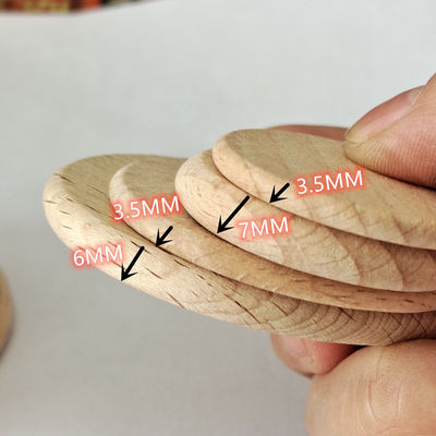 Tree Bark 5cm Natural Wood Discs Circle Wood Slices Cutouts Ornaments