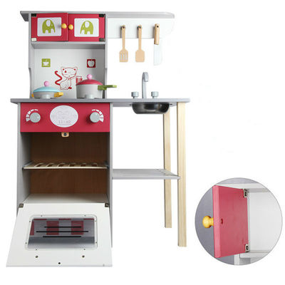 House 84cm Wooden Role Play Sets 60cm Puzzle Wooden Role Play Food
