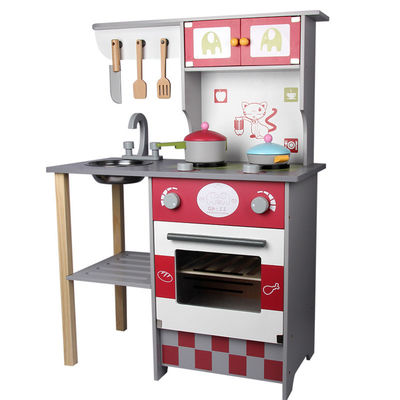 House 84cm Wooden Role Play Sets 60cm Puzzle Wooden Role Play Food