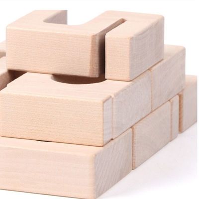 Balance Jenga Wooden Number Blocks ของเล่นตัวต่อไม้ 16 ซม. จัมโบ้