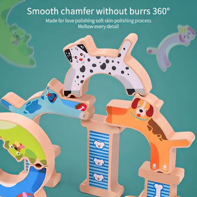 ODM การศึกษา Moon Dog Animal Balance เกมสำหรับเด็ก