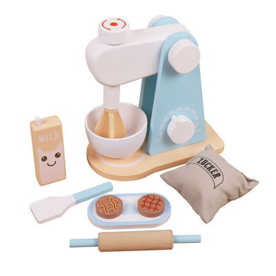 unisex Kids Early Education ของเล่นไม้แกล้งทำครัว