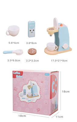 unisex Kids Early Education ของเล่นไม้แกล้งทำครัว