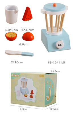 unisex Kids Early Education ของเล่นไม้แกล้งทำครัว