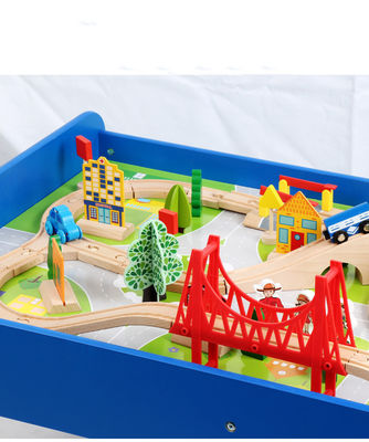 มินิไม้ 88 ชิ้น City Road Builder เกมกระดานไม้