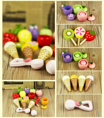 เครื่องทำไอศครีมโคนไม้จำลองสำหรับเด็ก