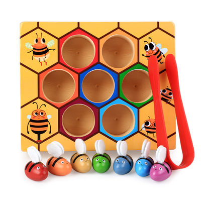 เกมประสานมือตาไม้ Montessori สำหรับเด็กปฐมวัย