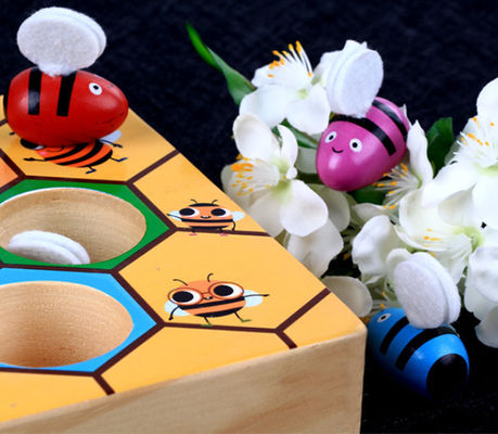 เกมประสานมือตาไม้ Montessori สำหรับเด็กปฐมวัย