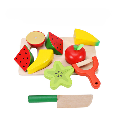ครัวจำลองแกล้งทำเป็นของเล่นไม้ Montessori เพื่อการศึกษาสำหรับเด็ก