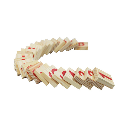 บล็อกรูป นับ Sticks การศึกษาของเล่นไม้ Building Intelligence Block Montessori คณิตศาสตร์กล่องไม้