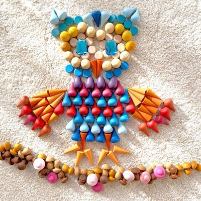ชิ้นส่วนหลวมสายรุ้งไม้ Montessori ที่มีสีสันสำหรับเด็กก่อนวัยเรียน