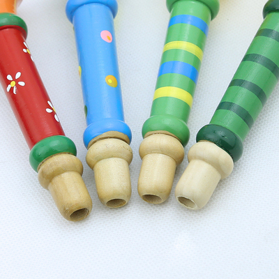 Hot Baby ไม้ฮอร์น Whistle เครื่องดนตรีของเล่นเด็ก Colorful