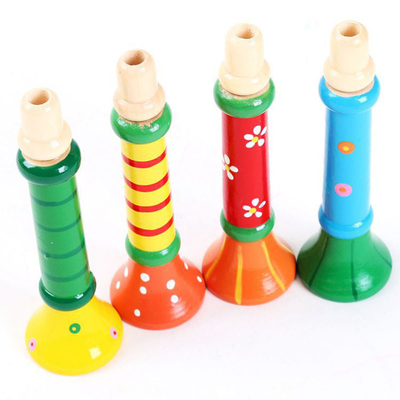 Hot Baby ไม้ฮอร์น Whistle เครื่องดนตรีของเล่นเด็ก Colorful