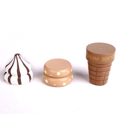 3D Montessori Magnetic Wooden Miniature Kit สำหรับการศึกษาก่อนวัย