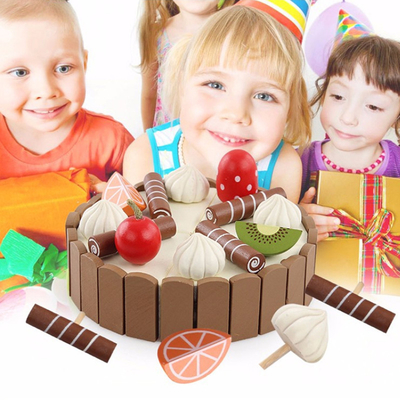 ชุดครัวขนาดเล็กจำลอง 17PCS DIY Magnetic For Early Educational