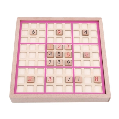 เด็ก Sudoku Chess Beech International Checkers พับโต๊ะเกม