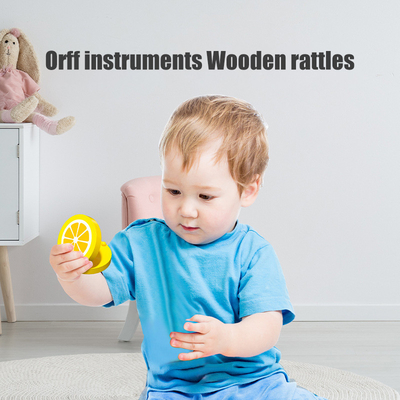 ของเล่นดนตรีไม้สำหรับเด็ก Baby Grasping Montessori Educational