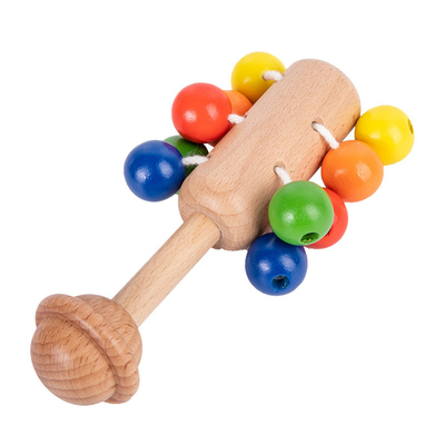 Montessori สื่อการสอนไม้ Cube ไข่ Ball Cup Practice Grasping For Infants