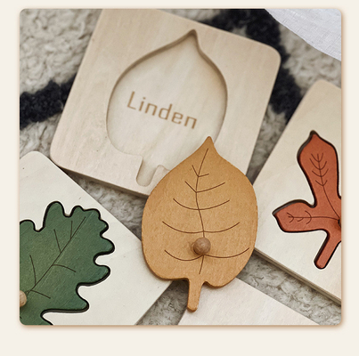 Montessori Leaf Grasping Board การศึกษาปฐมวัย