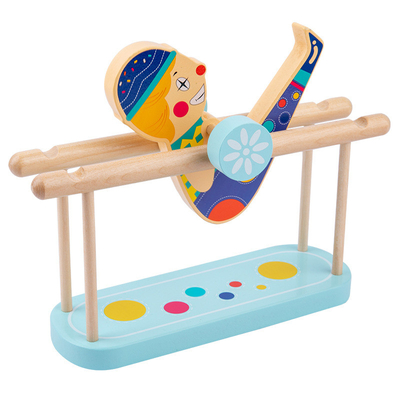 Circus Rollover Game Building Blocks ของเล่นเด็กเพื่อการพักผ่อนที่สนุกสนาน