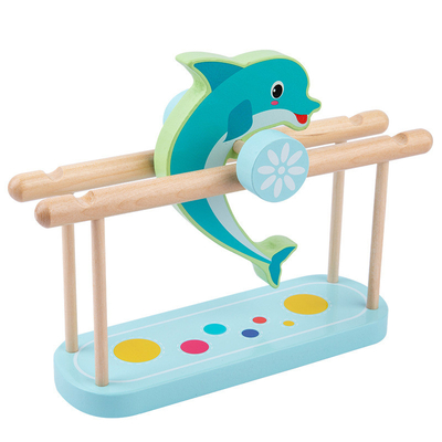 Circus Rollover Game Building Blocks ของเล่นเด็กเพื่อการพักผ่อนที่สนุกสนาน