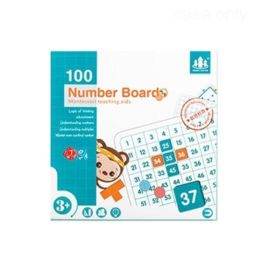 เครื่องช่วยฝึกการคิดทางคณิตศาสตร์ของมอนเตสซอรี่ 100 คณะหมายเลข 1 ถึง 100