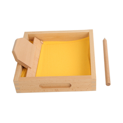 กล่องระบายสีทราย Montessori Speech การสอนของเล่นเพื่อการศึกษา